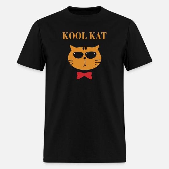 Kool Kat Cool Cat With Bow Tie' Men's T 